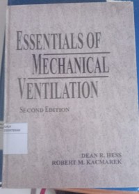 Image of ESSENTIALS OF MECHANICAL VENTTILATION